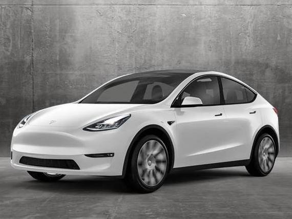 TESLA MODEL Y 2021 5YJYGDEE1MF087165 image
